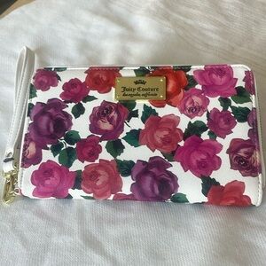 Juicy Couture wallet with wrist strap